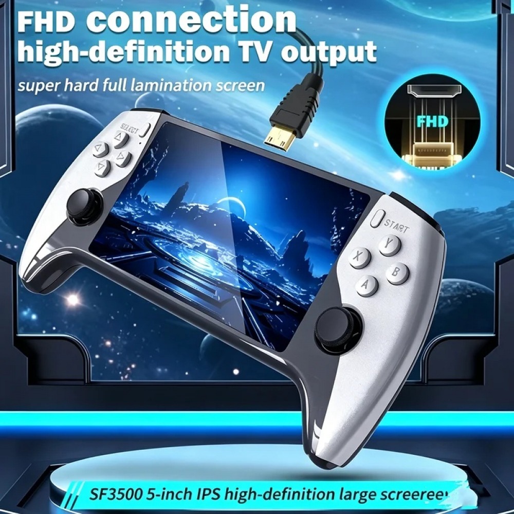 Gaming Console Latest - جهاز ألعاب محمول SF3500 بشاشة 5