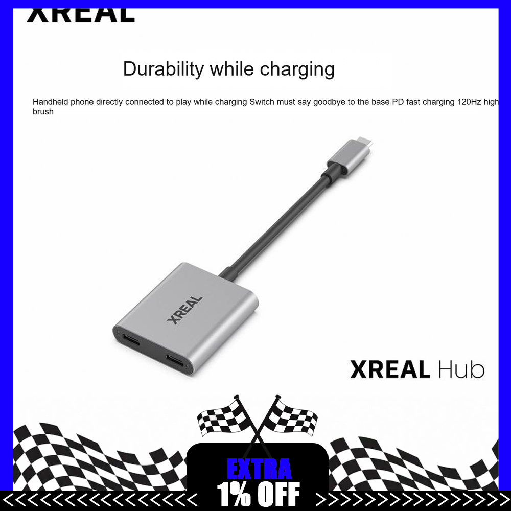 محول XREAL Hub USB-C لنظارات ا - مراجعة Gaming Console Rog Ally وسعره