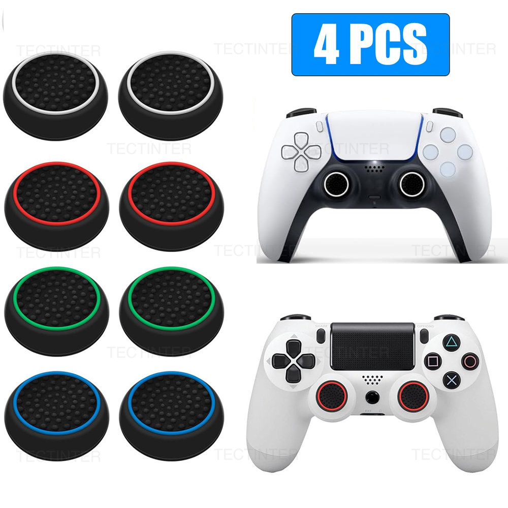 4 قطع من أغطية عصا التحكم التن - مراجعة Gaming Console Tv وسعره