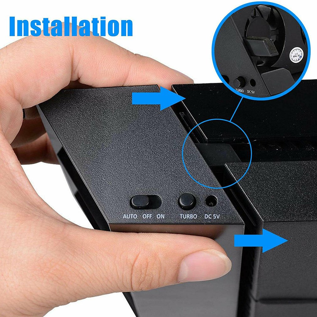 قاعدة مروحة حامل لسوني PS4 برو - مراجعة Gaming Console Latest وسعره