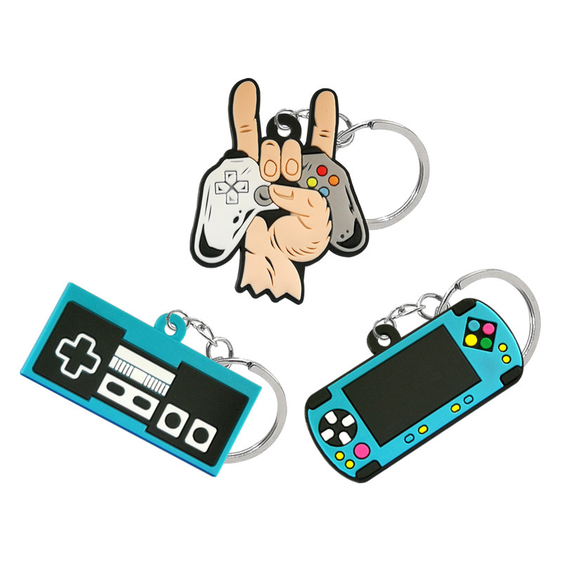 1 قطعة سلاسل المفاتيح موضة جدي - مراجعة Gaming Console Keychain وسعره