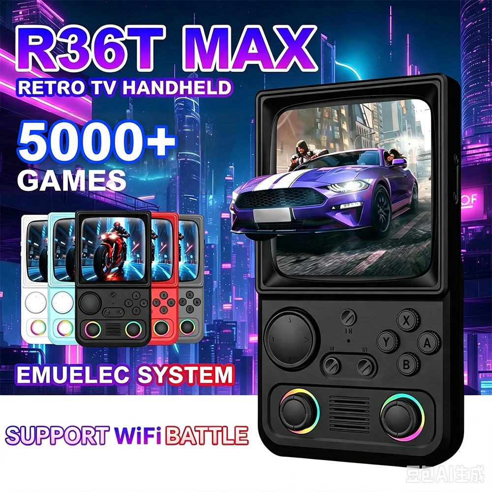 جهاز ألعاب محمول AiSLPC R40 بن - مراجعة Gaming Console Under 5000 وسعره