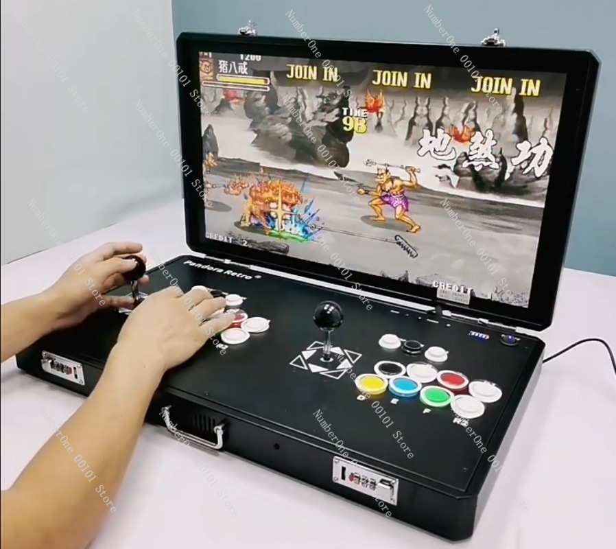 جهاز ألعاب أركيد محمول بتصميم  - مراجعة Gaming Console Tv وسعره